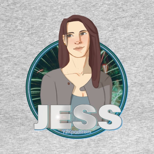 Y2K Audio Drama Podcast Character Design - Jess by y2kpod